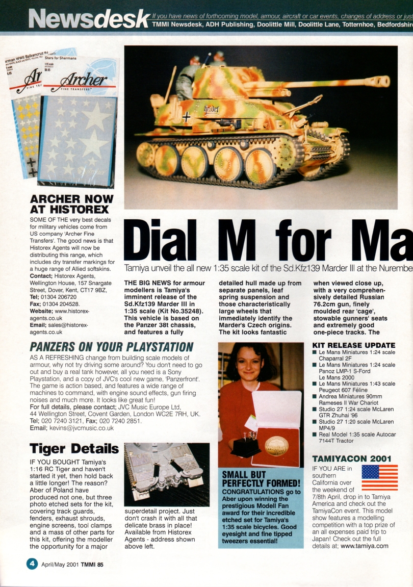 Tamiya Model Magazine 085 (2001-04)